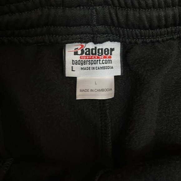 NWOT Badger Sport Black SweatPants/Jogger - Picture 4 of 6